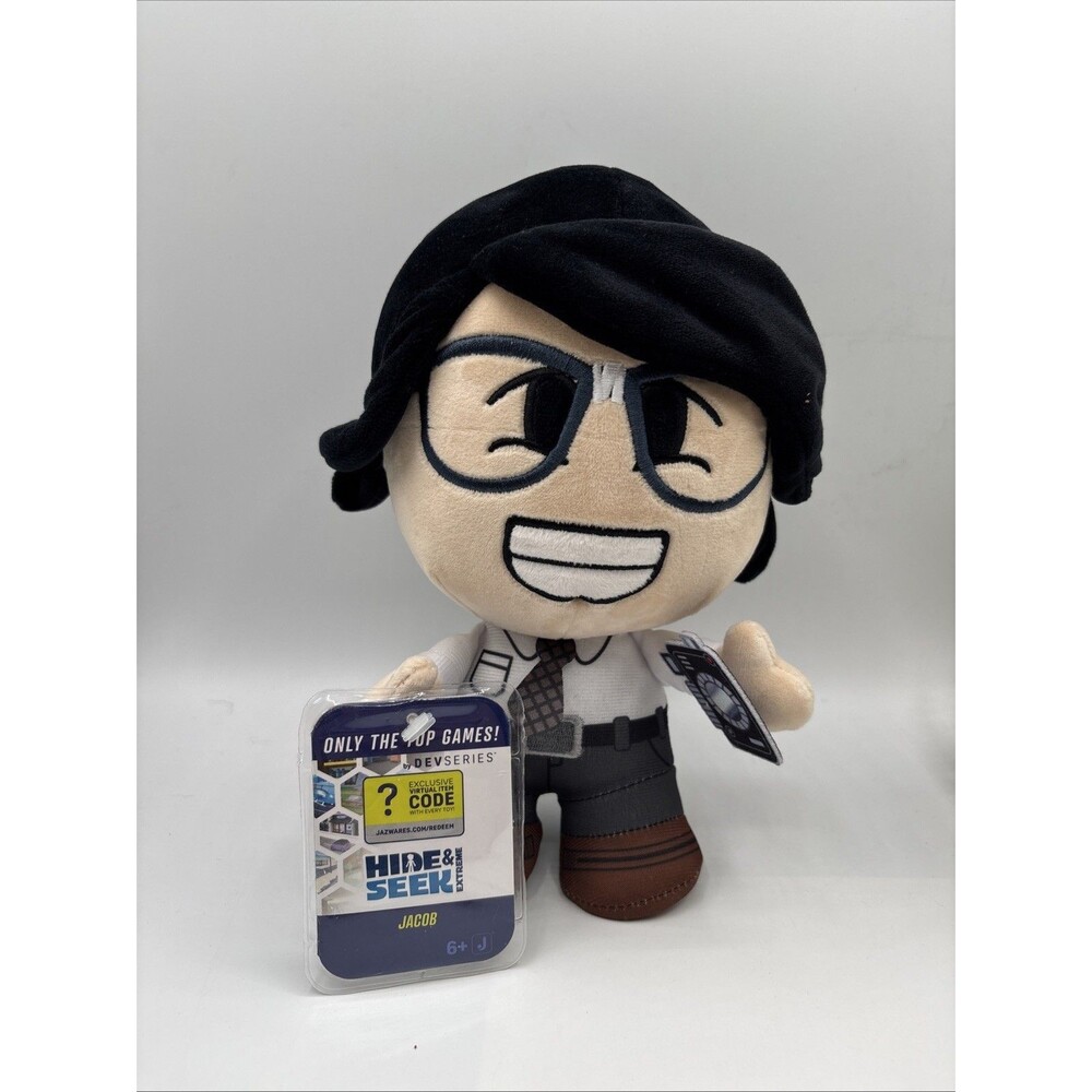 DevSeries Hide & Seek Extreme Jacob Character Plush Roblox Stuffed NWT Boys Gift